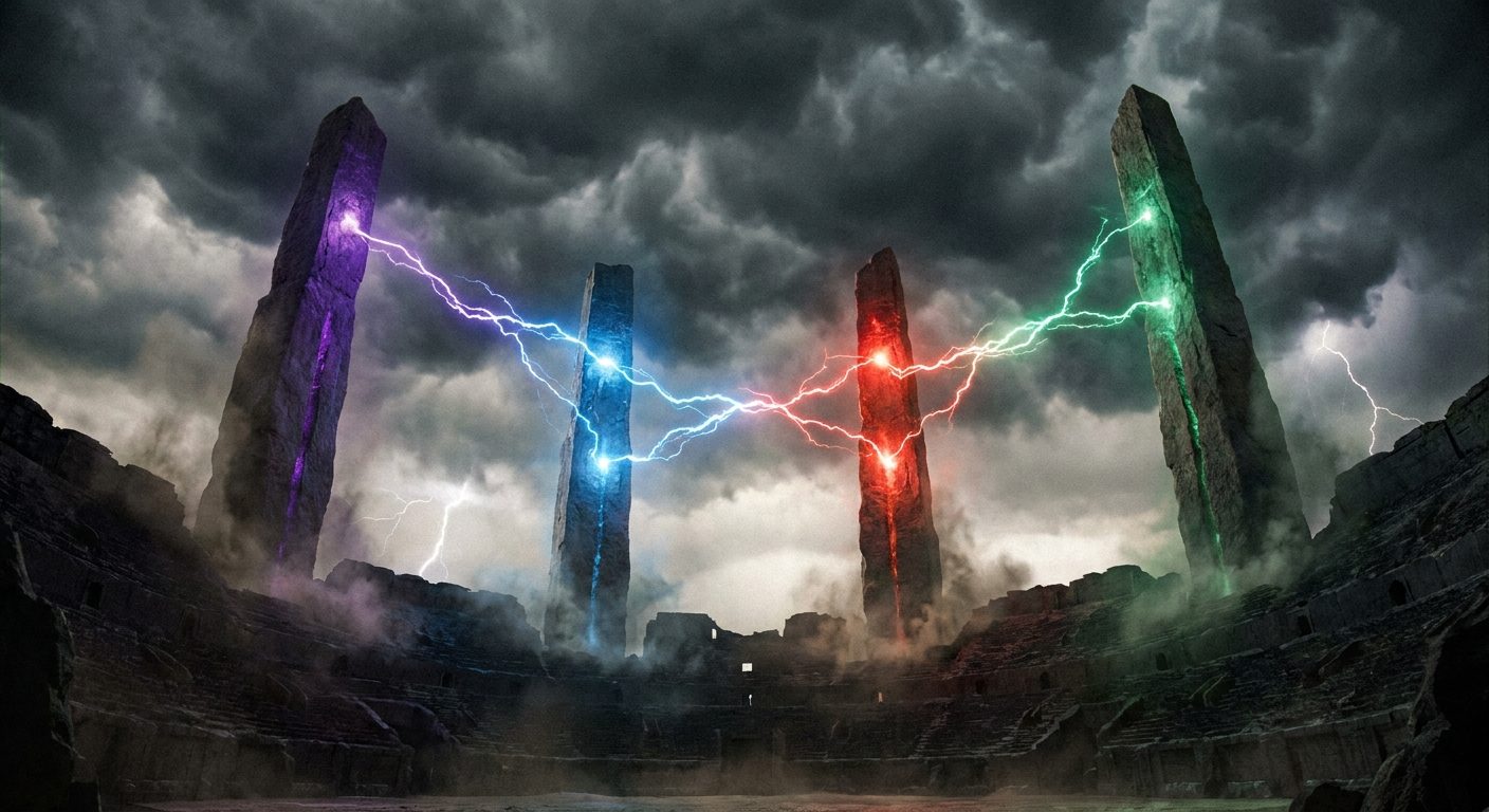 Four-vendor convergence — the agent platform war